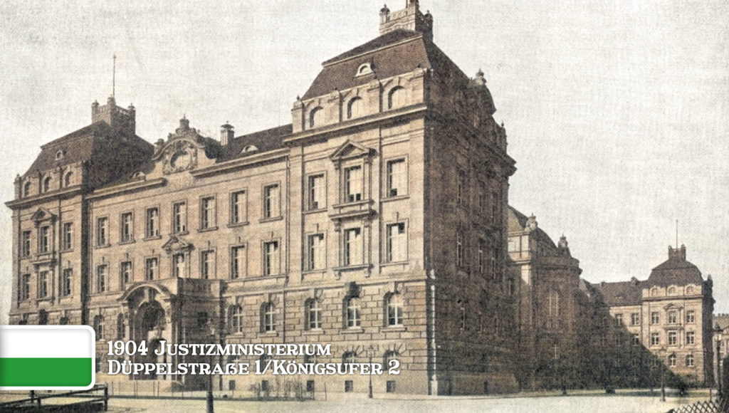Justizministerium Dresden 1904
