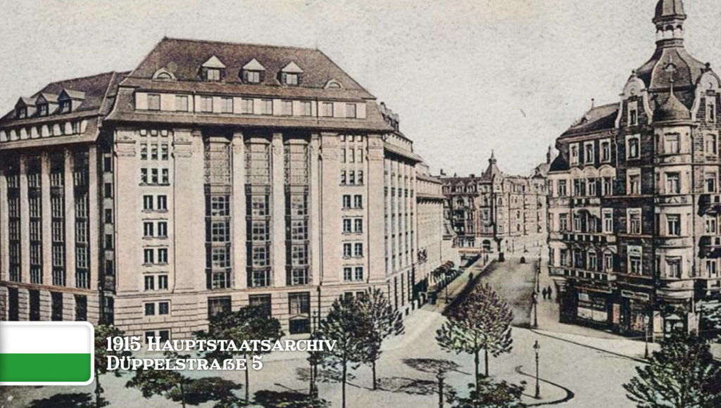 Hauptstadtarchiv Dresden 1915