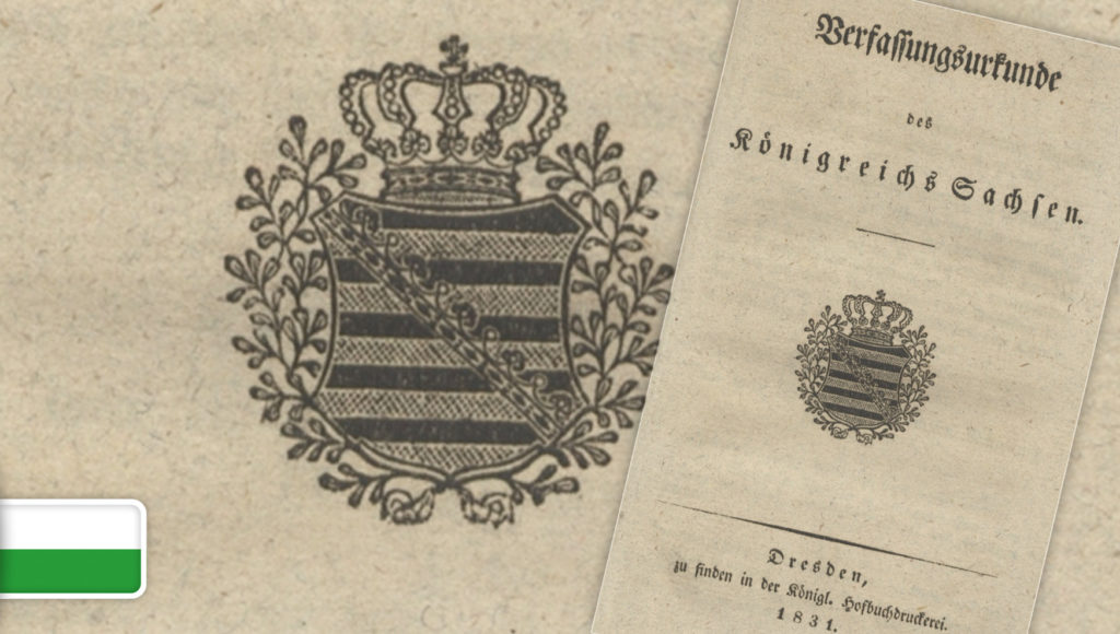Verfassung Königreich Sachsen