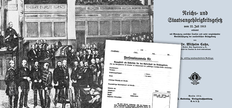 Geschichte der deutschen Staatshangehörigkeit.
