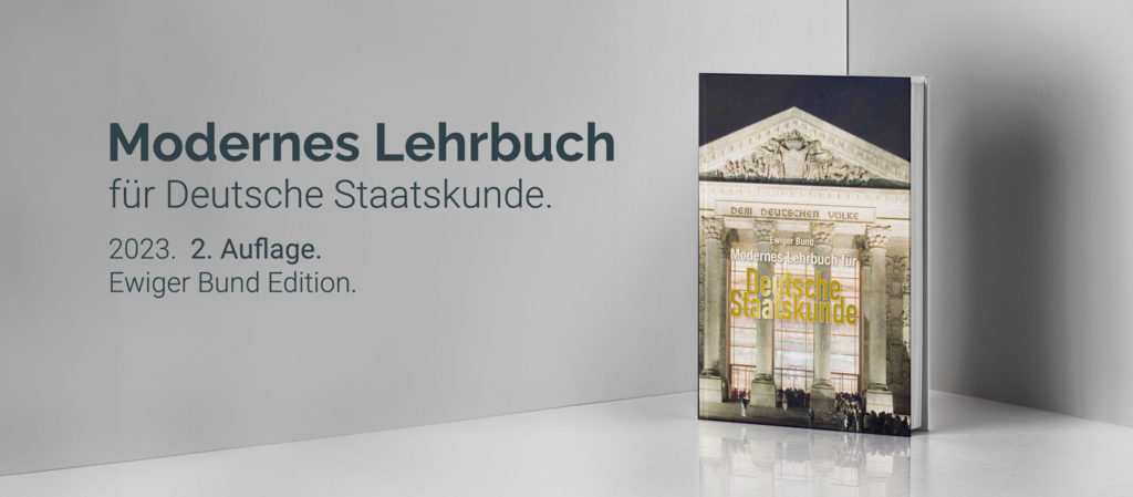 Modernes Lehrbuch für Deutsche Staatskunde.