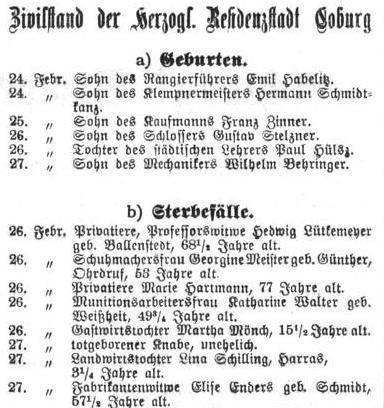 Zivilstand der natürlichen Person